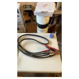 Lot of 2 jumper cables