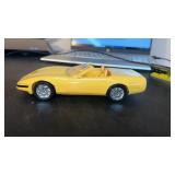 ERTL 1995 Corvette convertible yellow promo car