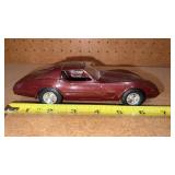 Maroon Chevrolet Corvette Promo Car