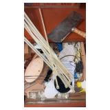 Drywall putty tool , zip ties and more