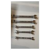 5 Craftsman Combination Wrenches