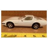 White Chevrolet Corvette Promo Car