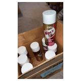 8 New  wipe and glow cleaner polish  cans
