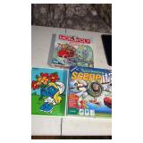 Junior monopoly, Disney seen it and Smurf puzzle