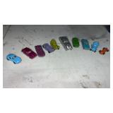 10 miscellaneous diecast cars including tootsie