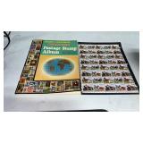 Worldwide posted stamp album and $.20 stamps