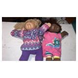2 cabbage Patch dolls