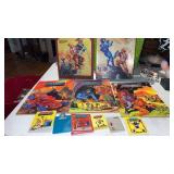 Group of He man masters of the universe, puzzle,