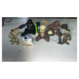 6 Hasbro Star Wars heroes action figures