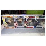 4 New in package Funko pops