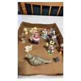 2 to 3 inch porcelain figures, Mickey Mouse,