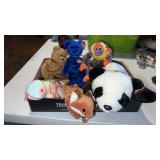 6 miscellaneous TY  beanie babies. With tags.