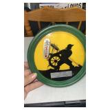 Advertising thermometer 7 1/2 inches round