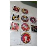 5 mini disks /movies