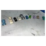 10 miscellaneous diecast cars including tootsie
