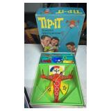 Vintage 1965 complete ideal toy tip game