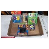 5 Miscellaneous kids toys 4 are NIP And 1 is used