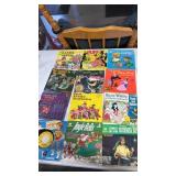 12 miscellaneous kids 45  records