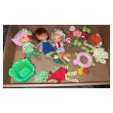 Strawberry shortcake, dolls, and accessories