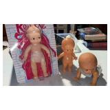 NIP kewpie doll and more