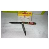 Kissing crane pocket knife  in original box with