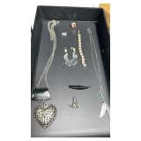 Silvertone miscellaneous jewelry
