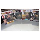 4 new funko pops