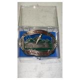 Smoky Mountain knife works belt buckle