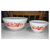 2 hi Rex friendship birds and flowers mixing