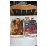 Jonny West figure in original box , box has some