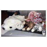 5 beanie babies  with tags