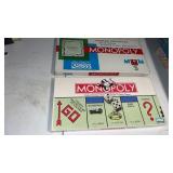 2 monopoly games.  Appear to be complete