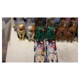 TY  glory bear  Britannia bear, maple bear, and