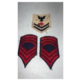 3 US Navy, chief petty officer patches