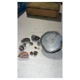 Geode rocks and 1 Ring