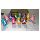 11 Care Bears poseable PVC figurines 3 inches