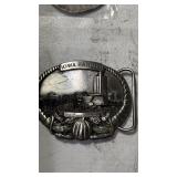 Advertising belt buckle