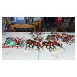 Untested vintage style Christmas decorations for