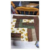 Lap quilt approximately 40 x 44"