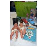 Miscellaneous grouping of toys, a new, Kelly