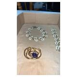 Gold  toned costume jewelry