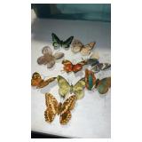 Group of miscellaneous decorative butterflies