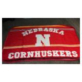 Nebraska Cornhuskers blanket/throw approximately