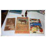 Advertising, brochures, bottles, pins , and more