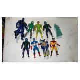 Miscellaneous group of action figure
