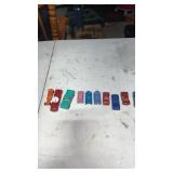 10 miscellaneous diecast cars including tootsie