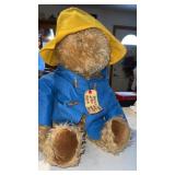 Eden toys Paddington, bear, plush hat and coat
