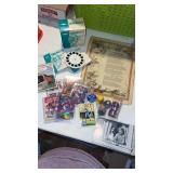 View master, reels, sports, trading cards, Sesame