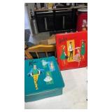 Mattel, Ken doll case 1961 and Ken Barbie