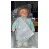 Northern tissue girl, doll, red hair,NIP